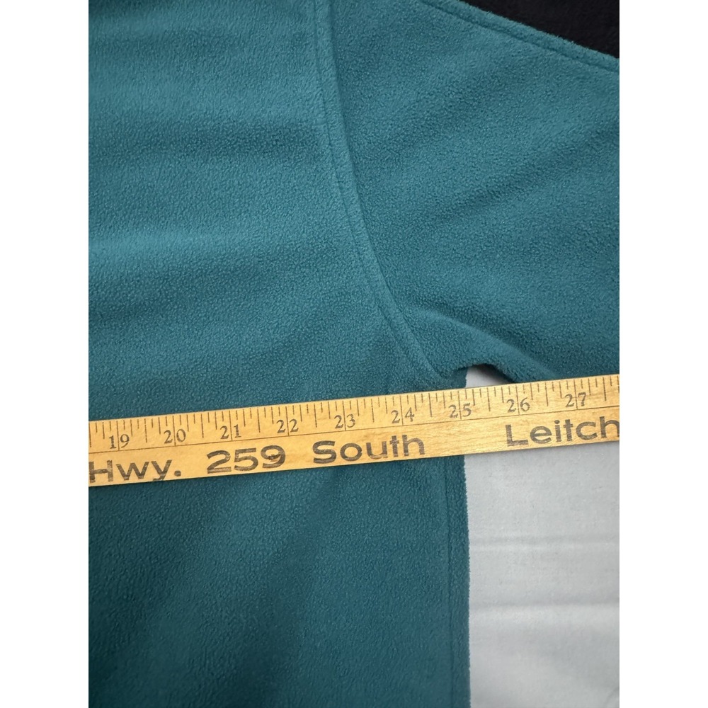 Y2K NFL Philadelphia Eagles Quarter 1/4 Zip Polyester Green XL Fleece Pullover - Picture 11 of 11